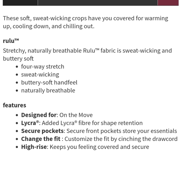 Lululemon Ready to Rulu Buttery Soft High Rise Jogger Pants - Picture 7 of 7